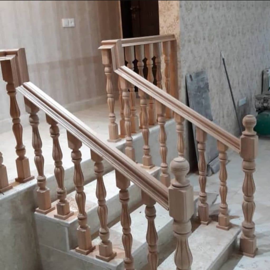 تولید و نصب و اجرای نرده و پله دوبلکس چوبی آذران نرده در آذربایجان شرقی