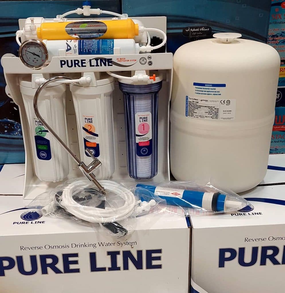 تولید فروش دستگاه تصفیه آب فیلتر قطعات خانگی نیمه صنعتی آبین تصفیه در قم