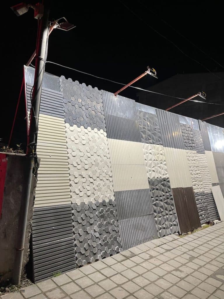 تولید موزاییک پلیمری بتن اکسپوز جدول بتنی عظیم بتن در اسلامشهر تهران