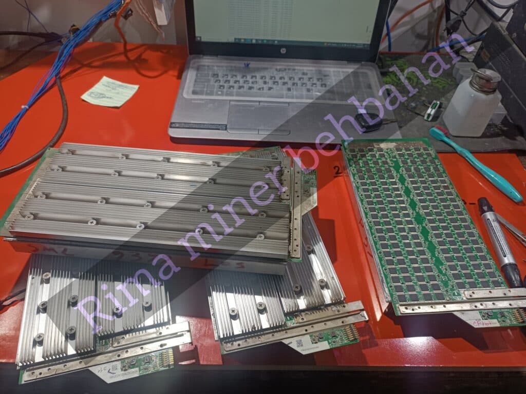 تعمیرات تخصصی هشبرد و کنترل برد و پاور ریما ماینر امیری در بهبهان