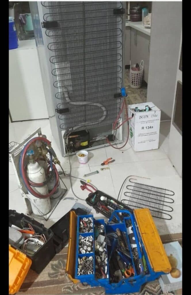 تعمیرات انواع یخچال و فریزر سپهرسرما در گرگان