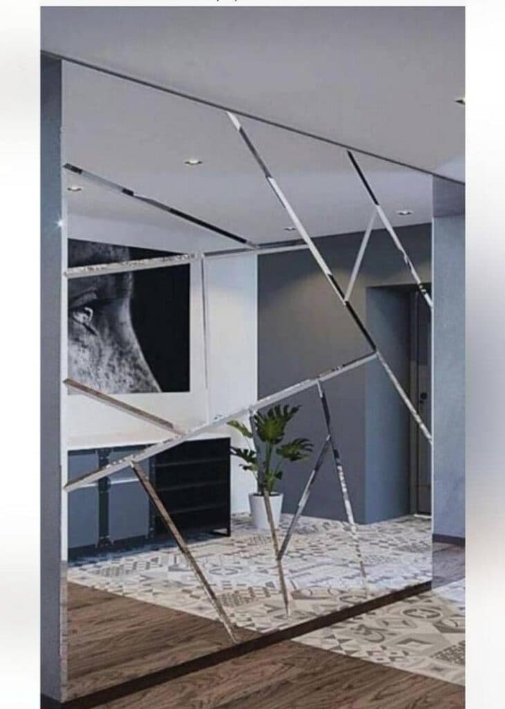 تولید آینه بک لایت هوشمند دکوراتیو پازلی و فول ست آینه یاقوت در شیراز