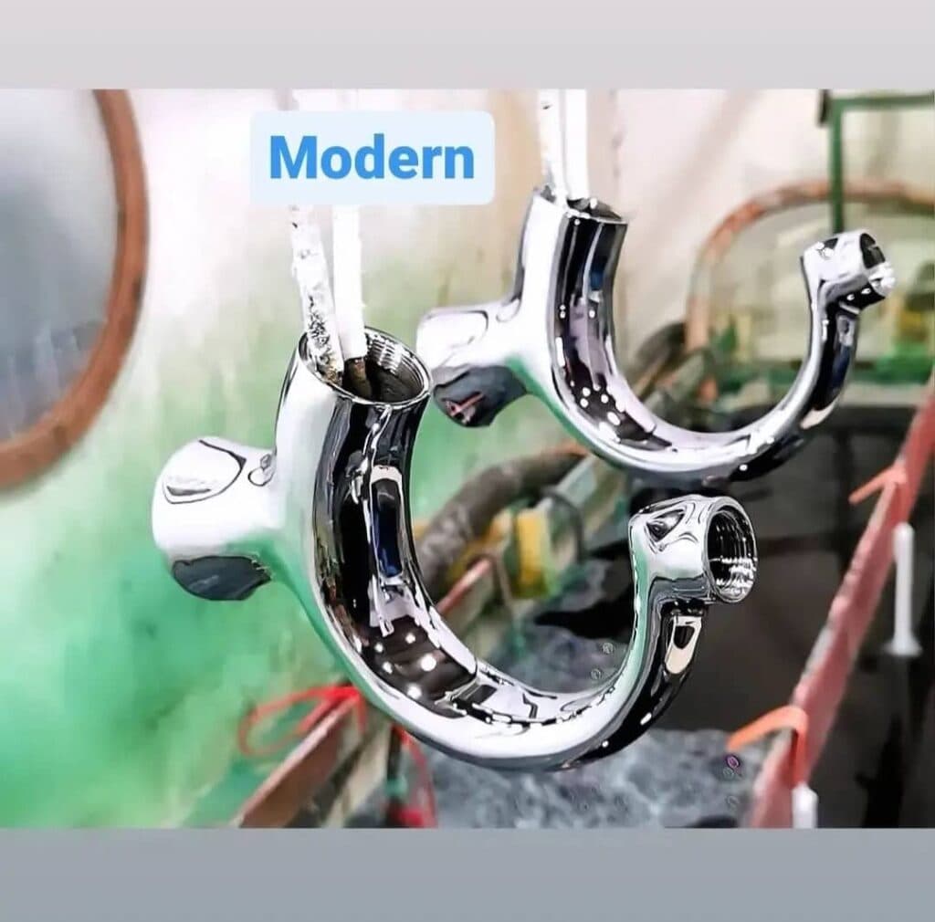 خدمات آبکاری نیکل و کروم شیرآلات مدرن اسماعیلی در پاکدشت تهران