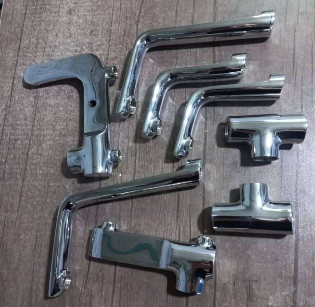 خدمات آبکاری نیکل و کروم شیرآلات مدرن اسماعیلی در پاکدشت تهران