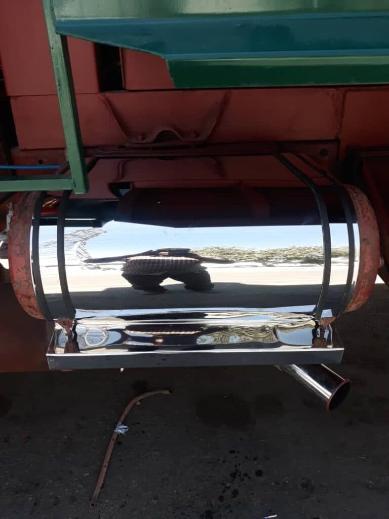 استیل کاری کامیون موسوی در مشهد