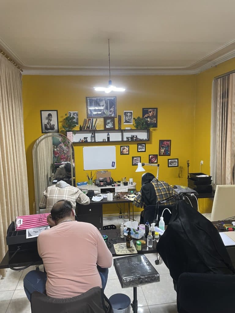 آموزش و تاتو بدن ویرا جباری تبریز