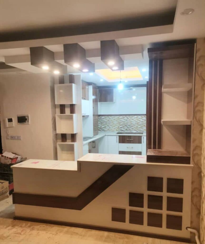 طراحی و ساخت کابینت و کمد و دکور مغازه و سیسمونی بچه نصر کابین در تبریز