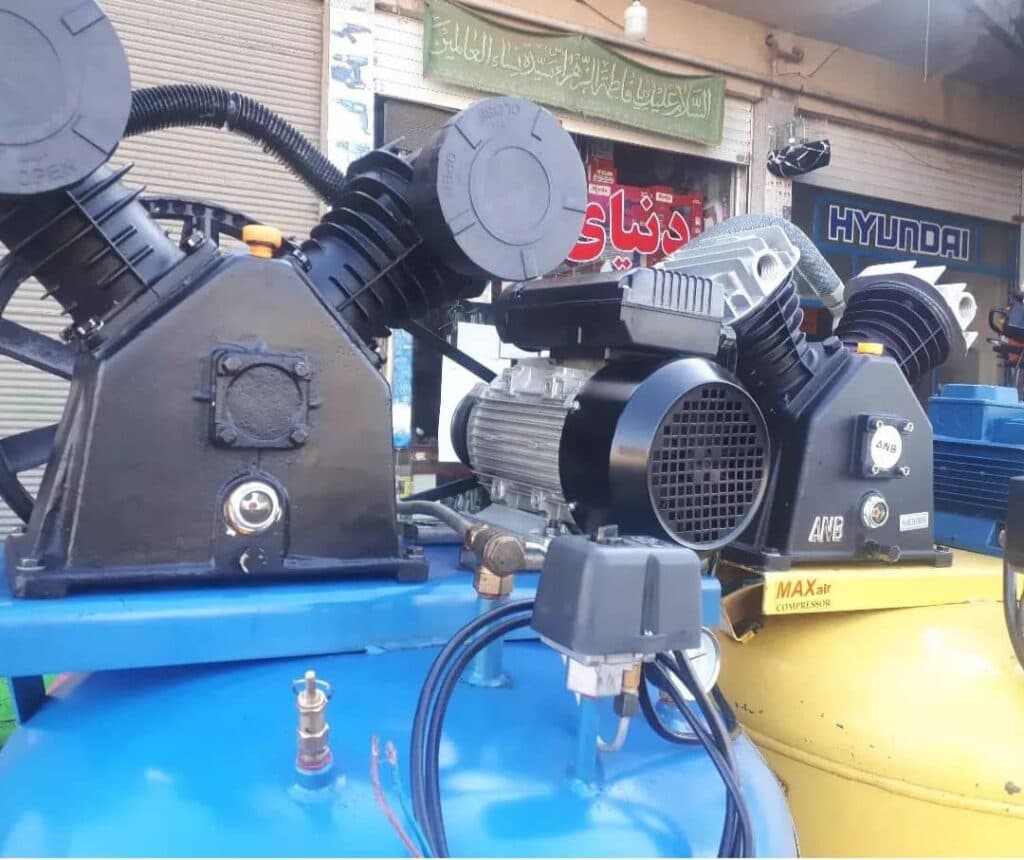 تعمیر و تولید پمپ باد ترکمن در همدان