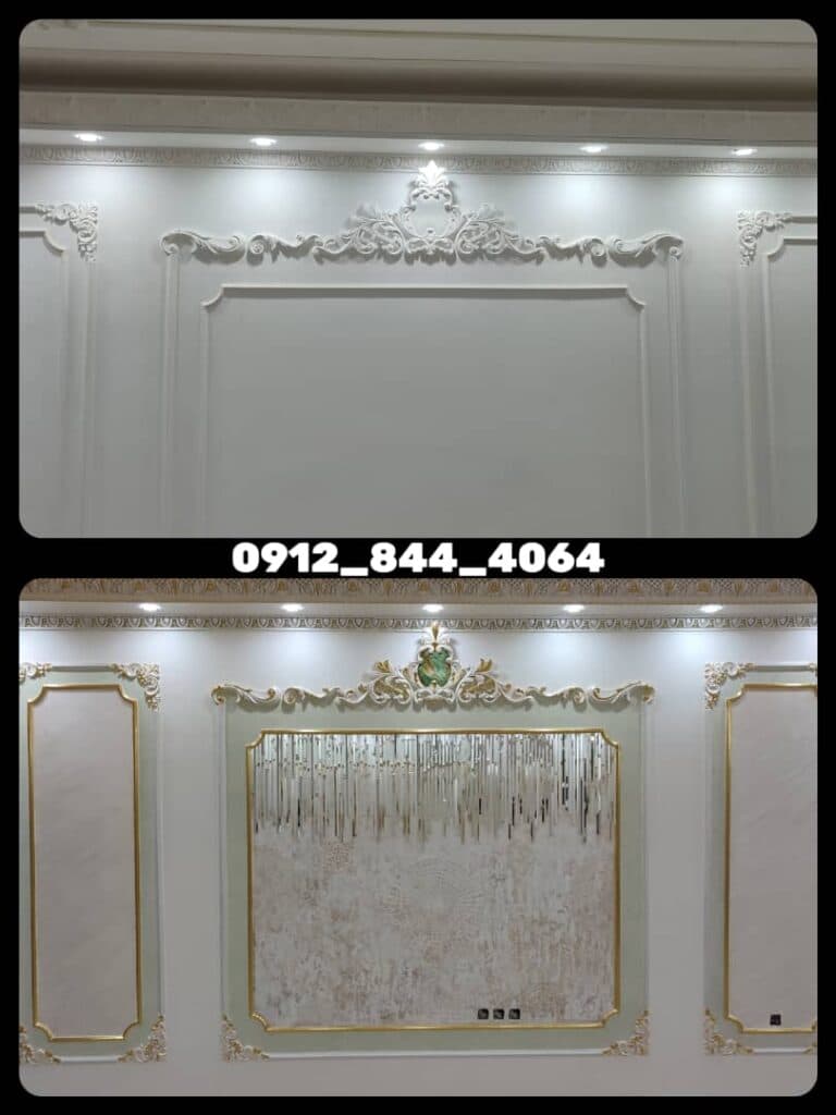 دکوراسیون داخلی و گچبری و پتینه کاری طرح نو در بندرگناوه