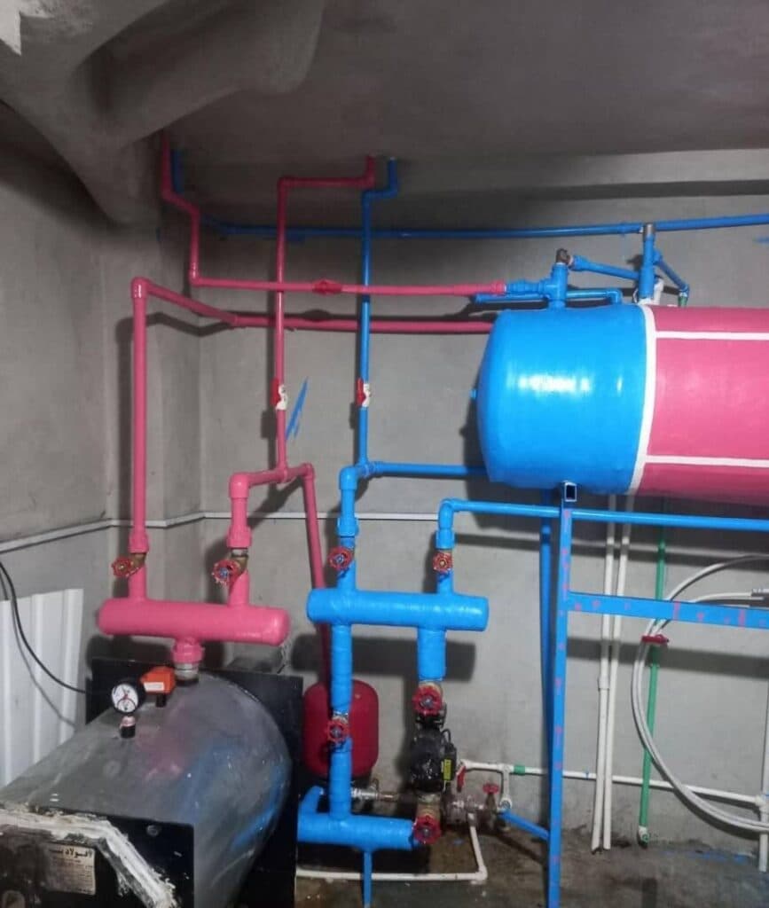 عایقکاری موتورخانه شوفاژ و دستگاه سرمایشی و گرمایشی زکی پور در تهران