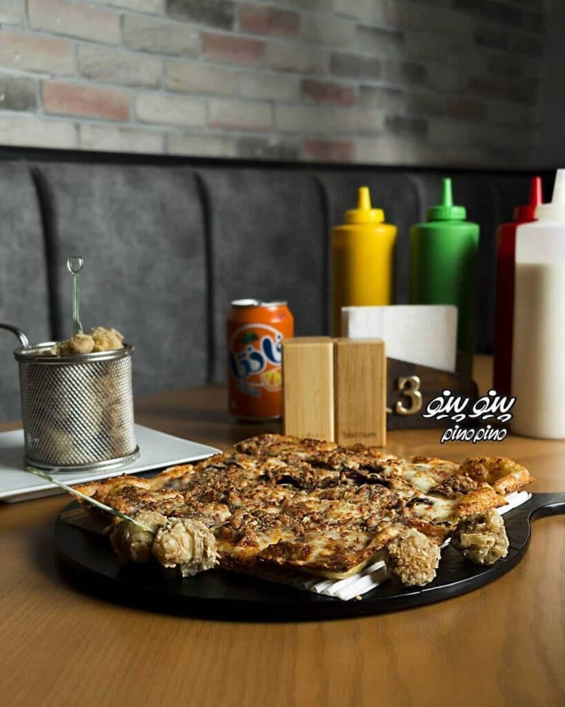 فست فود پینو پینو هفت تنان در شیراز