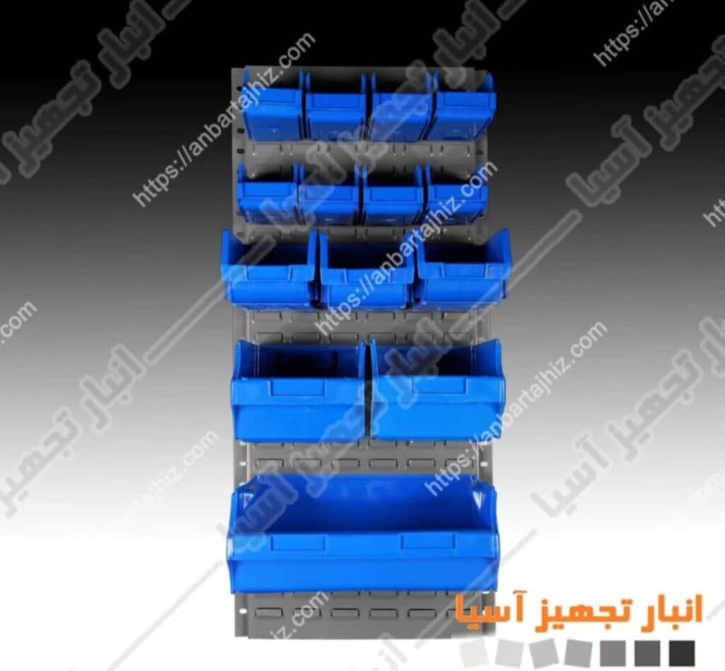 تولید فروش پالت قفسه فلزی راک جعبه پلاستیکی انبار تجهیز آسیا در کرج البرز