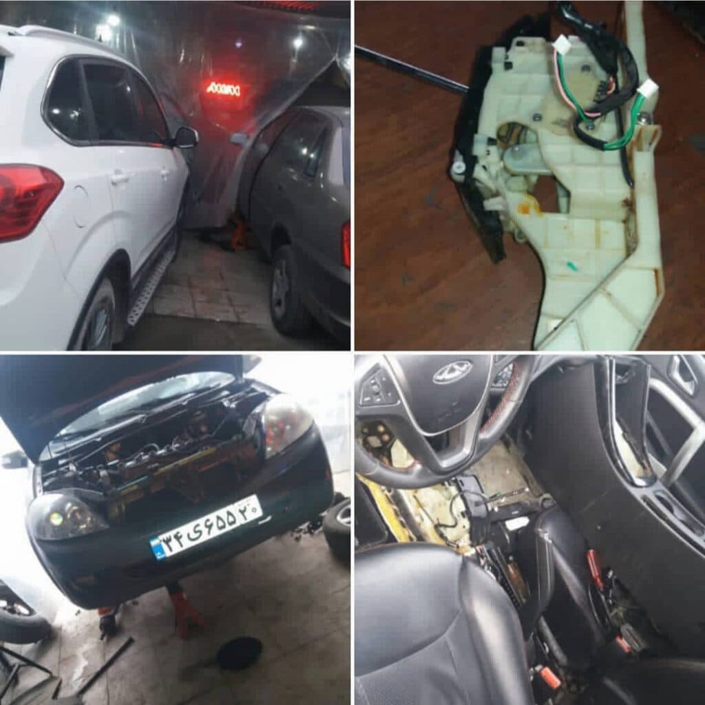 تعمیرگاه گیربکس اتوماتیک خودروهای چینی چین کده میری در شهر قدس تهران