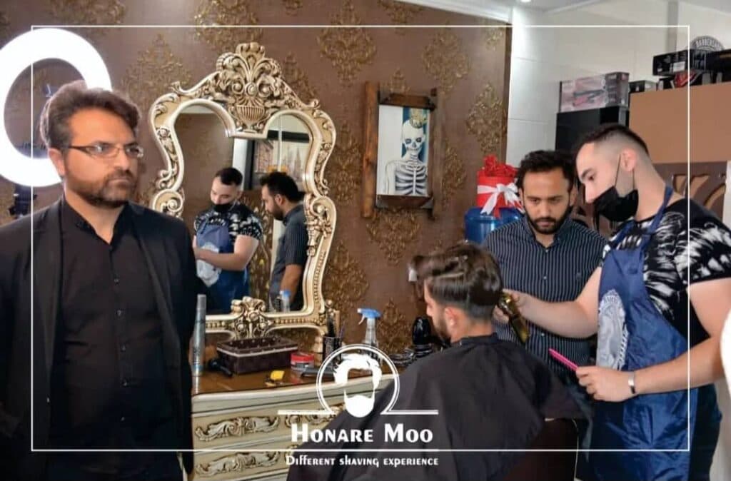 آموزشگاه پیرایش مردانه هنرمو در تبریز