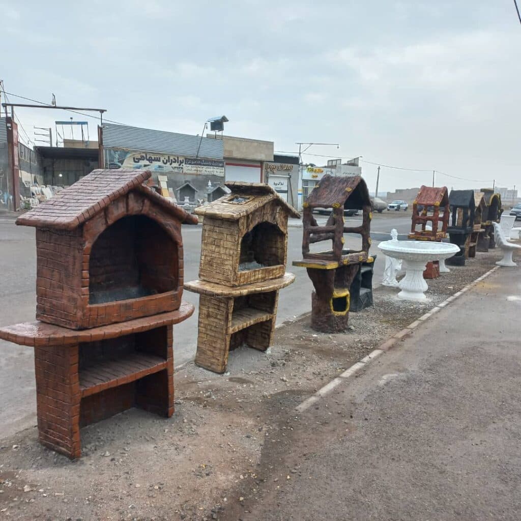 تولید و فروش باربیکیو و آبنما و موزاییک برادران سهامی در قم