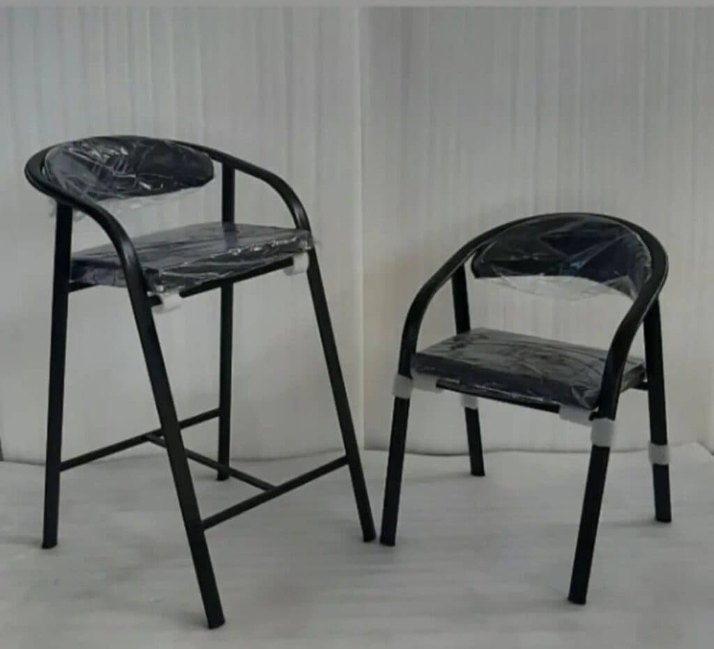 تولید و فروش میز و صندلی آرایشگاهی و اداری جهان فلز در رباط کریم تهران