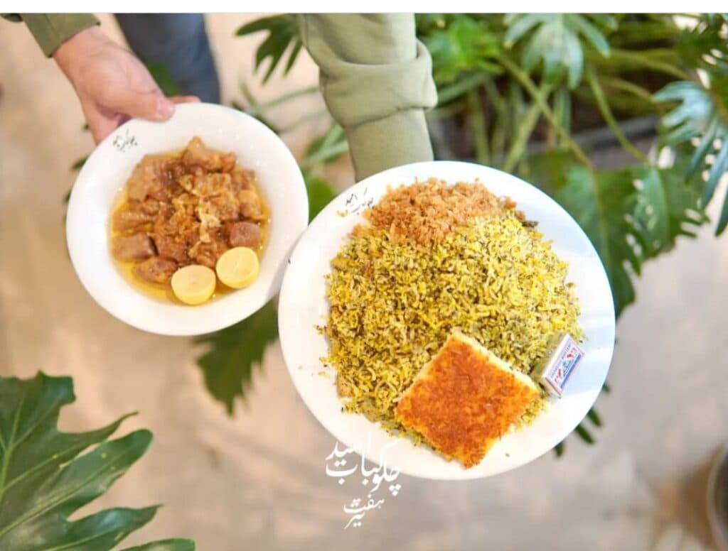 چلوکباب امید هفت تیر در مشهد