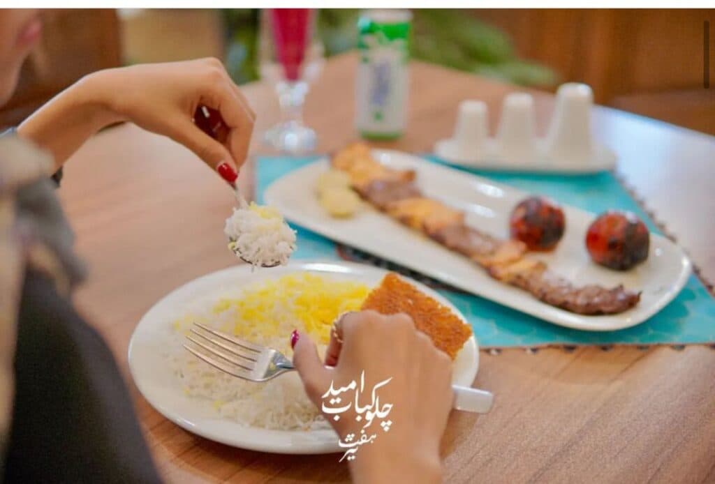 چلوکباب امید هفت تیر در مشهد