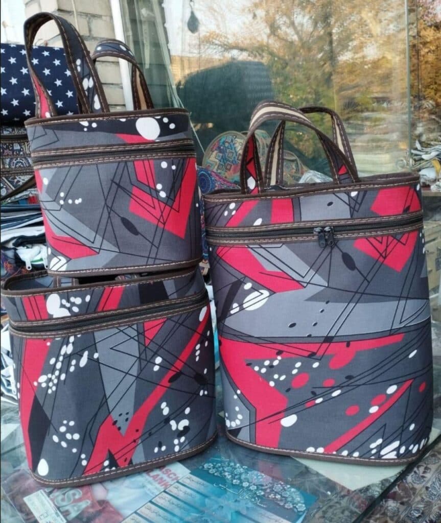 تولید ست کیف های نوزادی و فلاکسی و بقچه لباس عزیزی در مشهد خراسان رضوی