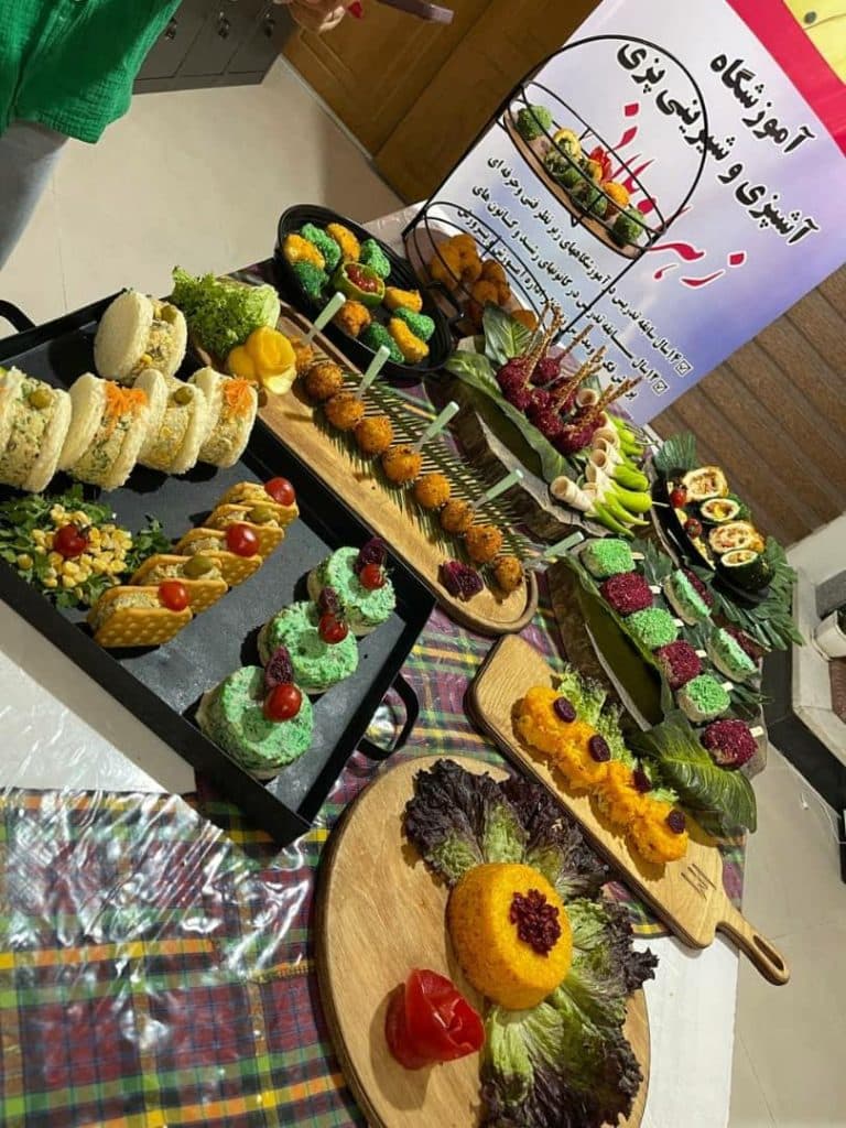 آموزشگاه آشپزی و شیرینی پزی ویلانی در شهران شمالی تهران