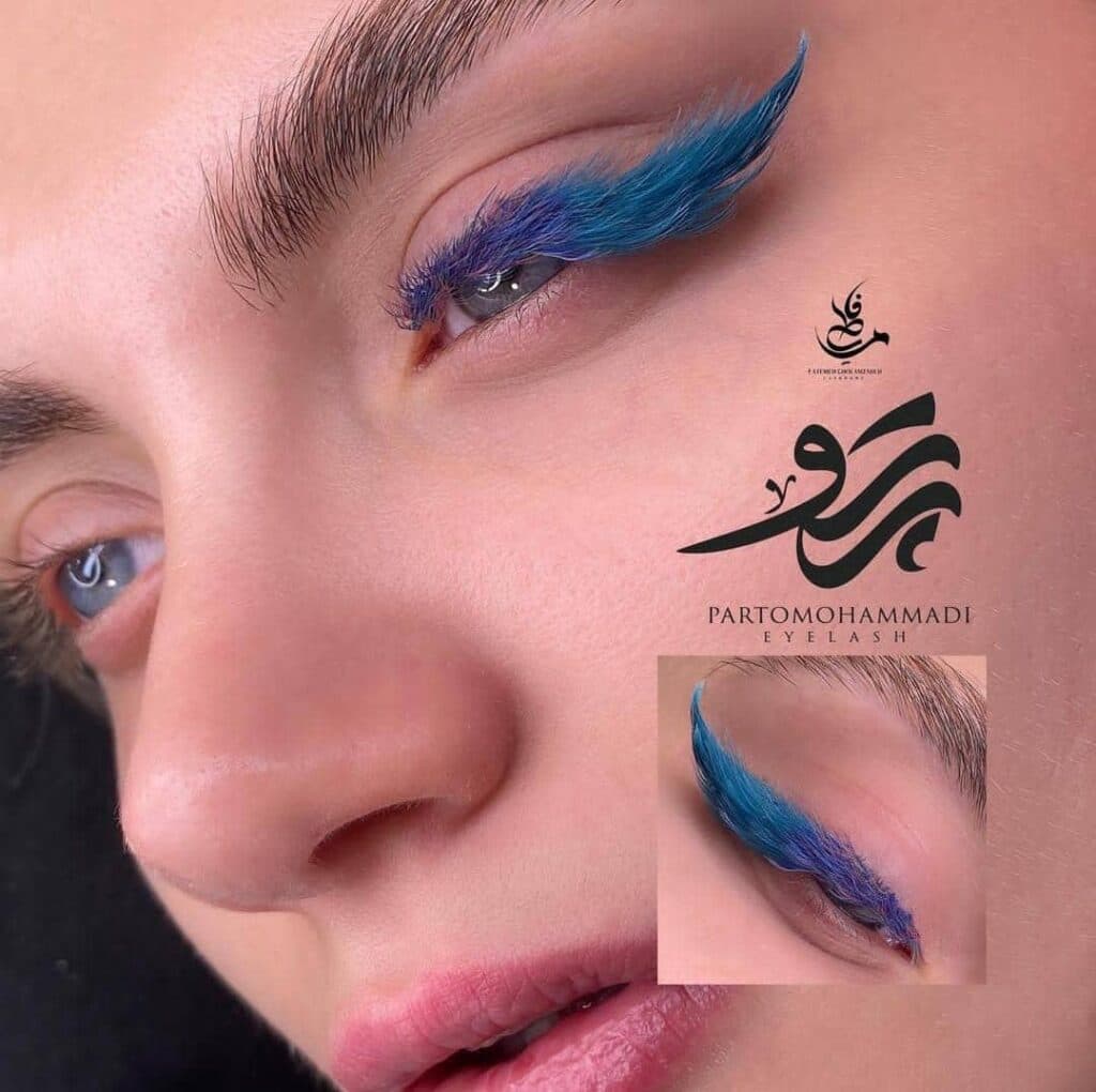 آموزشگاه تخصصی اکستنشن مژه و لیفت مژه و ابرو پرتو محمدی در زعفرانیه تهران