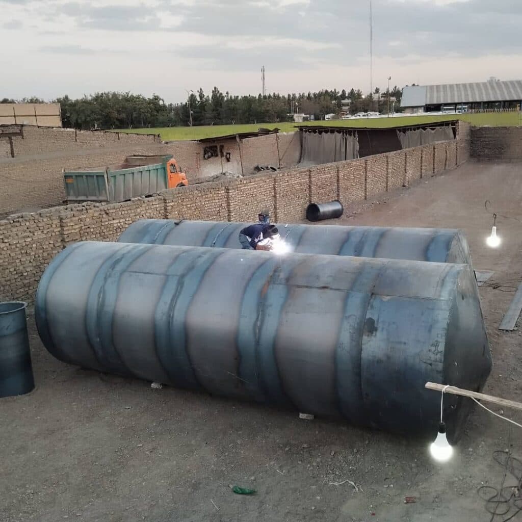 ساخت تانکر آب و تعمیر آبگرمکن تانکرسازی اترک صنعت در مشهد