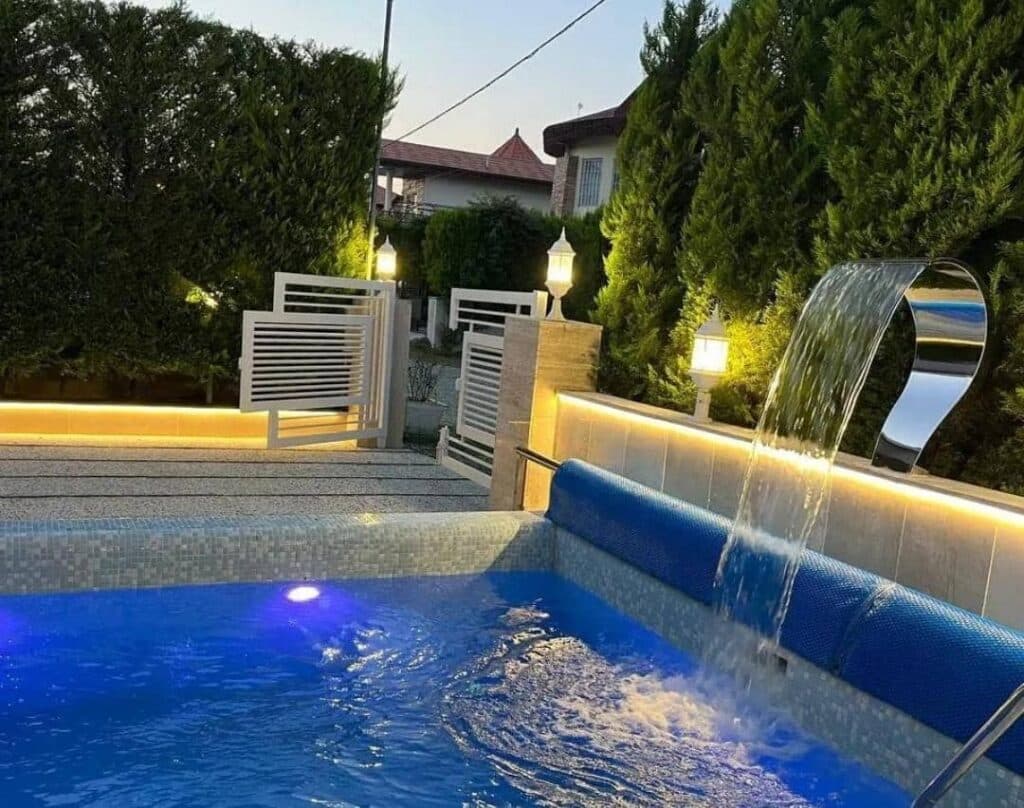 ساخت استخر سونا و جکوزی مایسا در تنکابن