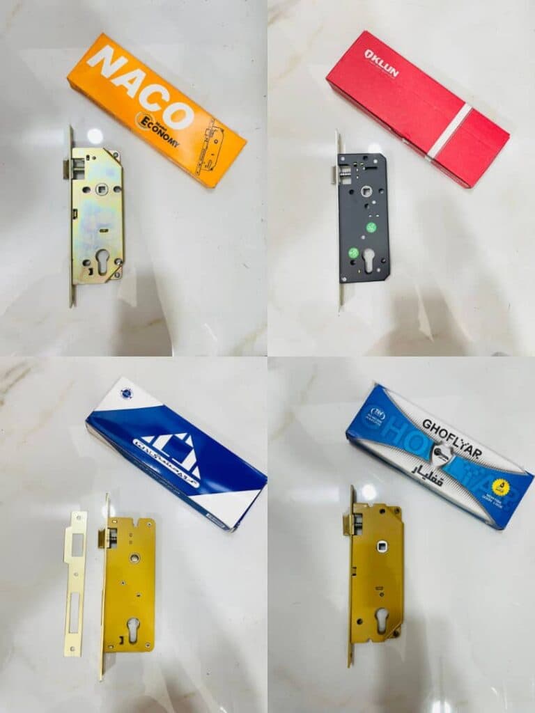 تولید و فروش دستگیره و قفل درب ضدسرقت ابزاریراق باقری در سبزدشت تهران