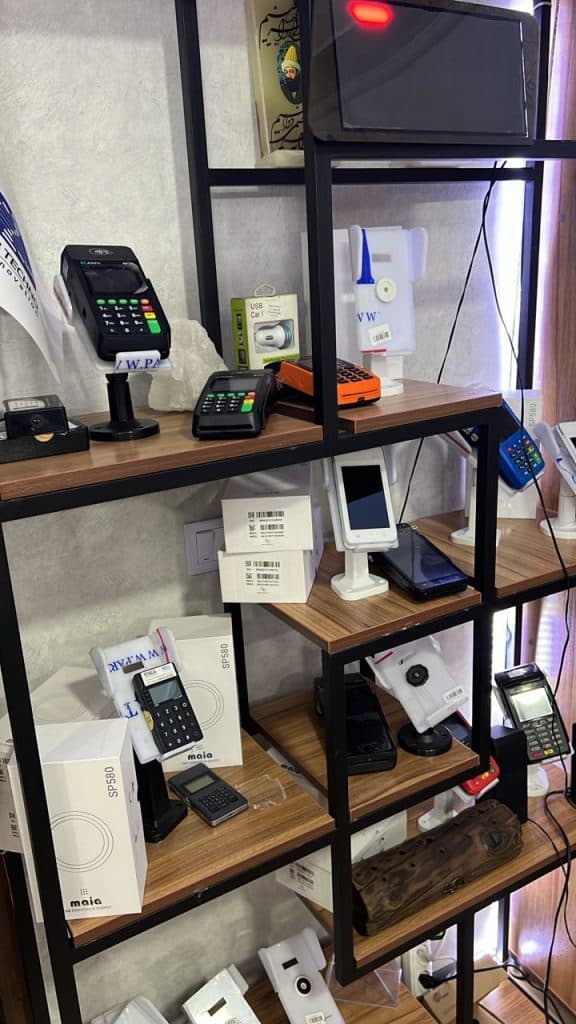 تولید و فروش دستگاه کشلس خودپرداز کارتخوان کارینا سامانه پردیس در کرمان