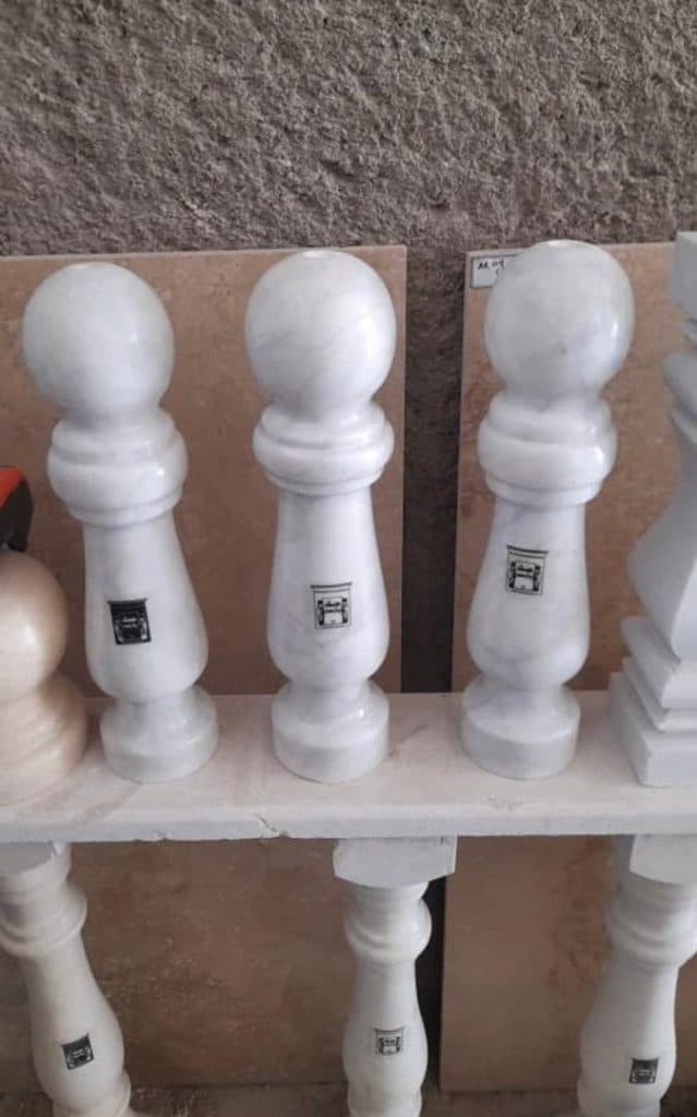 تولید و فروش نرده سنگی و پله و سنگ فرش پارسه در برم شور شیراز