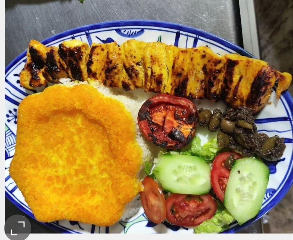 سفره سرای باغسون در میبد یزد