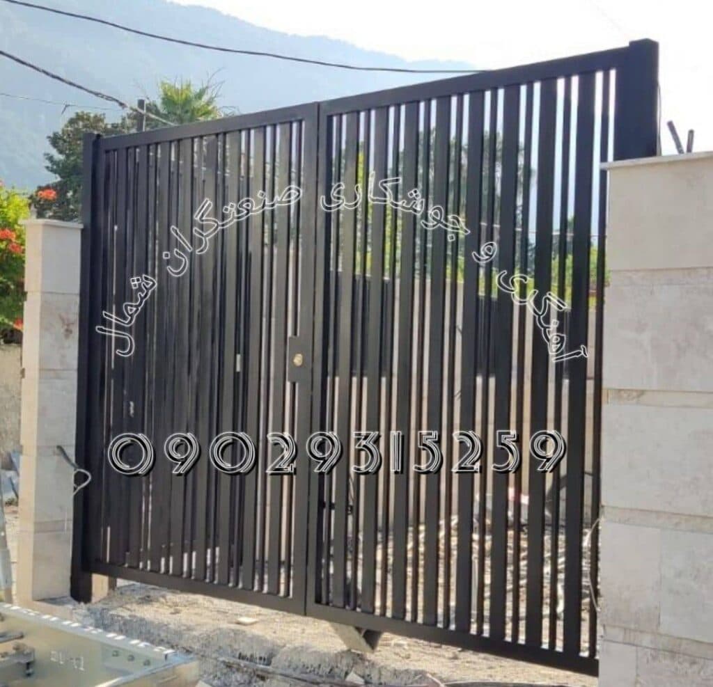 ساخت و طراحی اجرا حفاظ نرده آلاچیق و درب آهنی صنعتگران در نوشهر مازندران