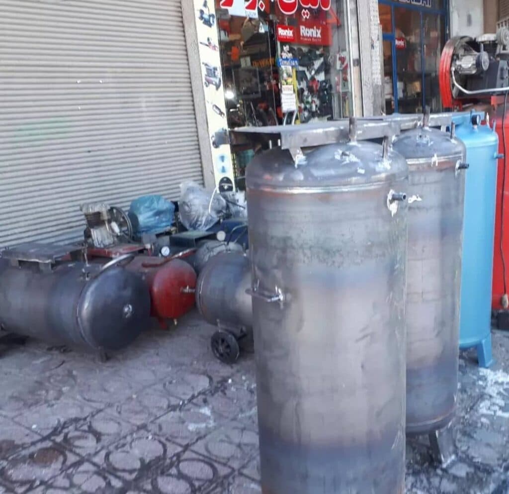 تعمیر و تولید پمپ باد ترکمن در همدان