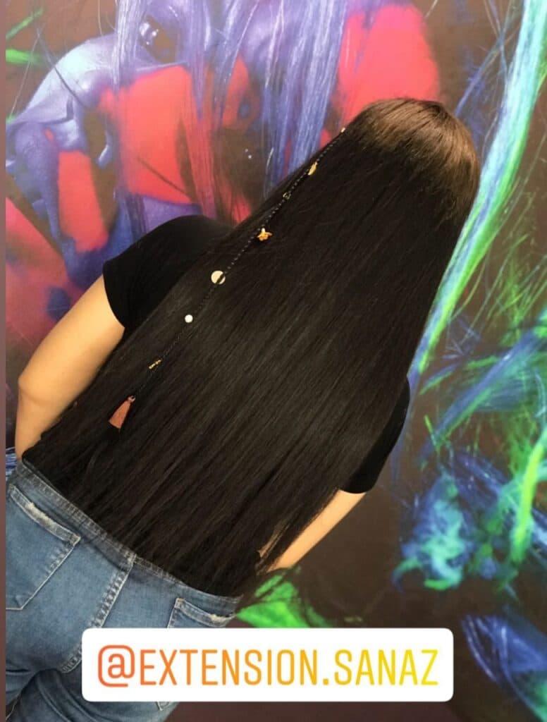 مرکز تخصصی آموزش و خدمات اکستنشن مو ساناز در پاسداران تهران