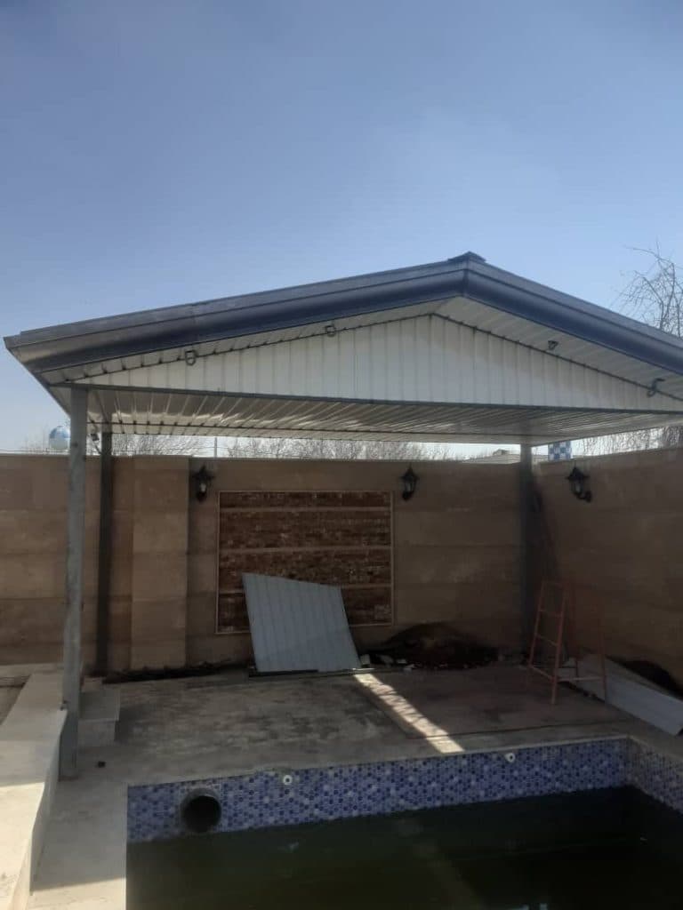 اجرای سقف شیروانی و اسکلت فلزی و جوشکاری بام آرا در کرج