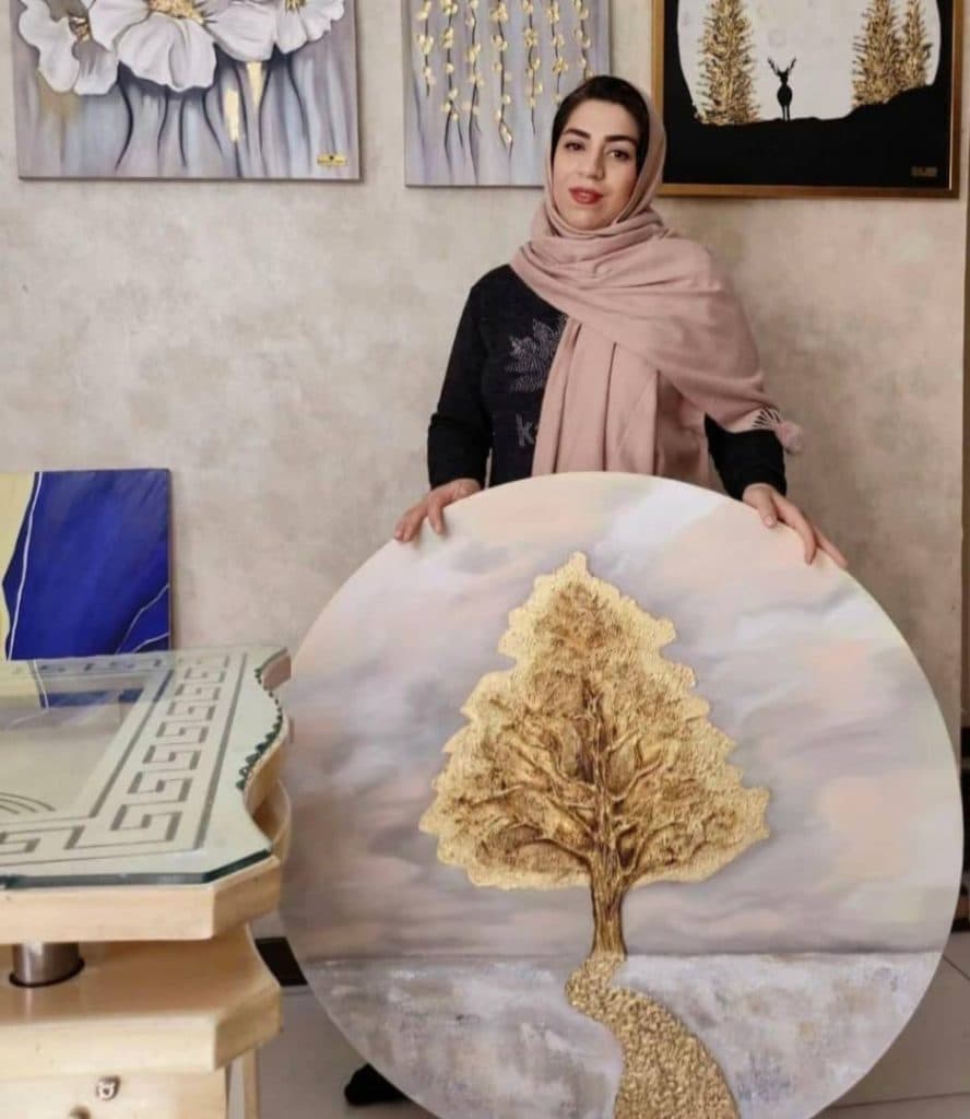 آموزش و فروش تابلو دکوراتیو مدرن بومرنگ در مشهد