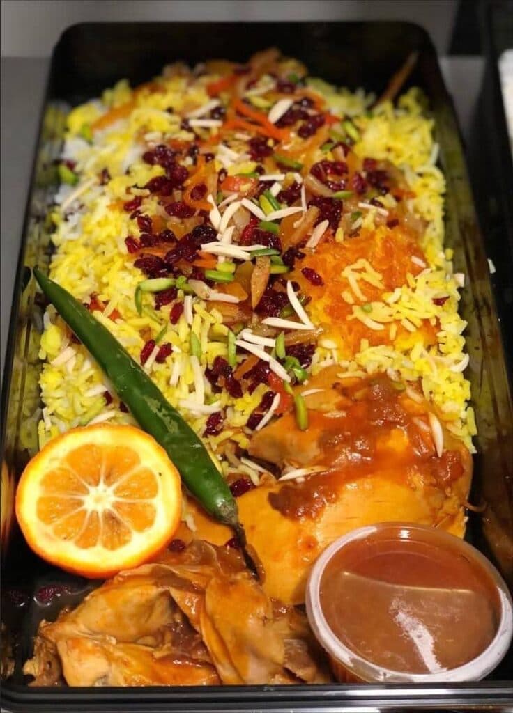 رستوران بیرون بر کریمی در هروی تهران