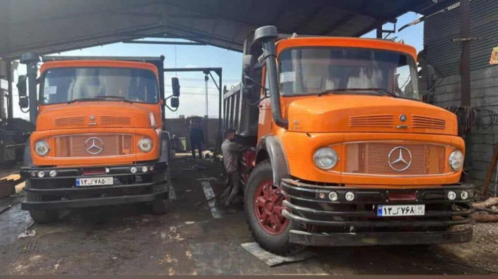 طراحی ساخت اتاق و شاسی کمپرسی اوجی در شیراز