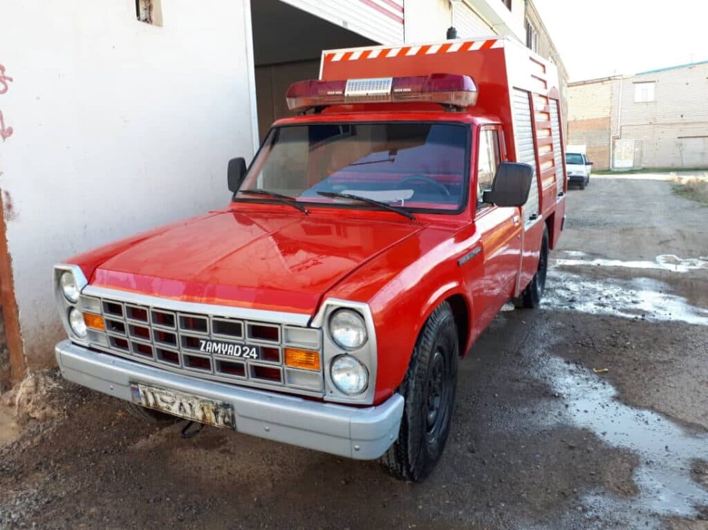 تجهیز و بازسازی خودرو آتش نشانی شرکت آذرمهار در تبریز