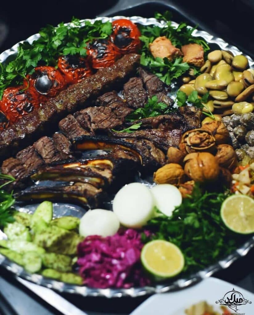 رستوران ساحلی میلاد در بندرانزلی