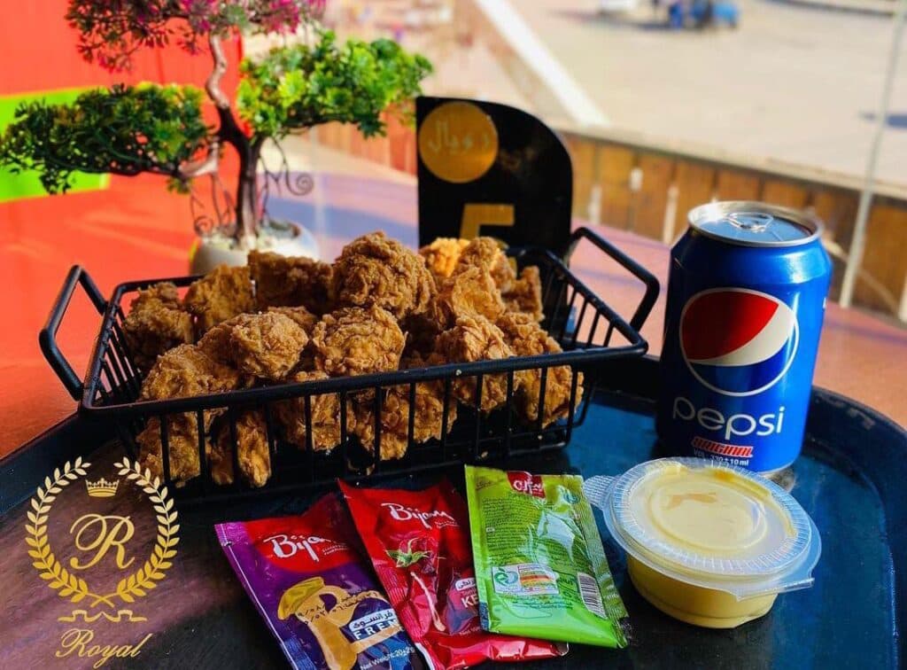 کافه رستوران رویال در مسجدسلیمان