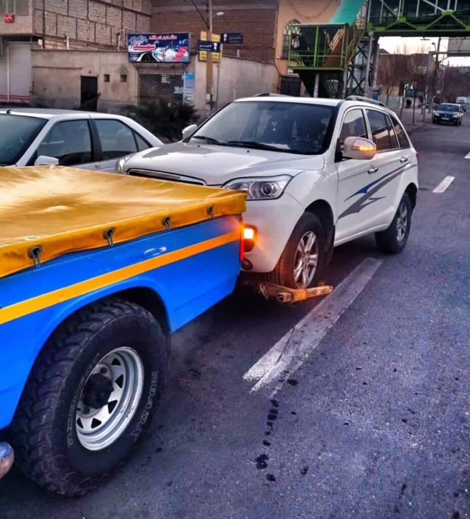 امداد خودرو و یدک کش و جرثقیل خودروبر سید مهدی در تبریز