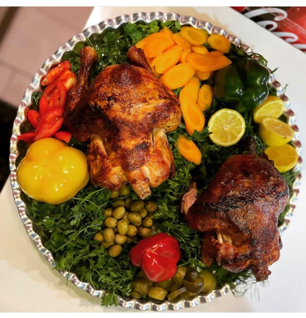 مرغ بریان شکم پر در اصفهان