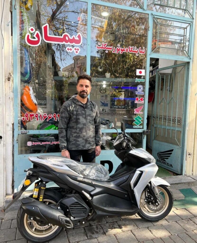 نمایشگاه موتور سیکلت پیمان در مرند