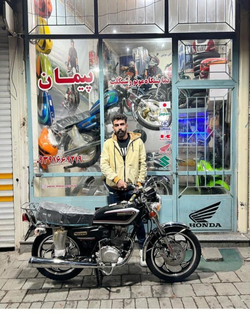 نمایشگاه موتور سیکلت پیمان در مرند