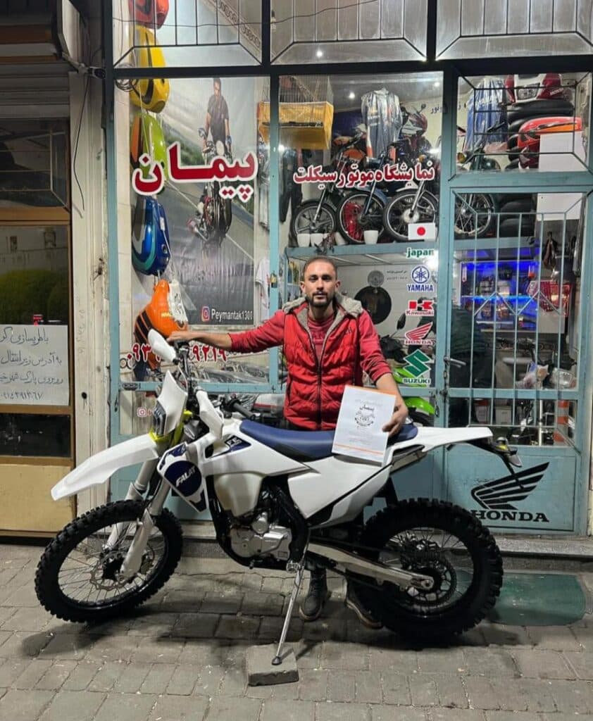 نمایشگاه موتور سیکلت پیمان در مرند