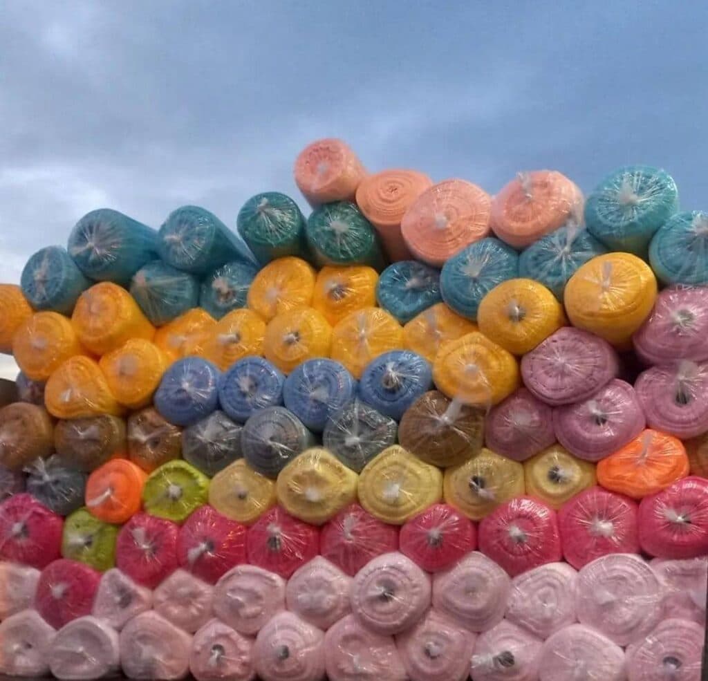 تولیدی الیاف و پارچه خورشید درخشان در قم