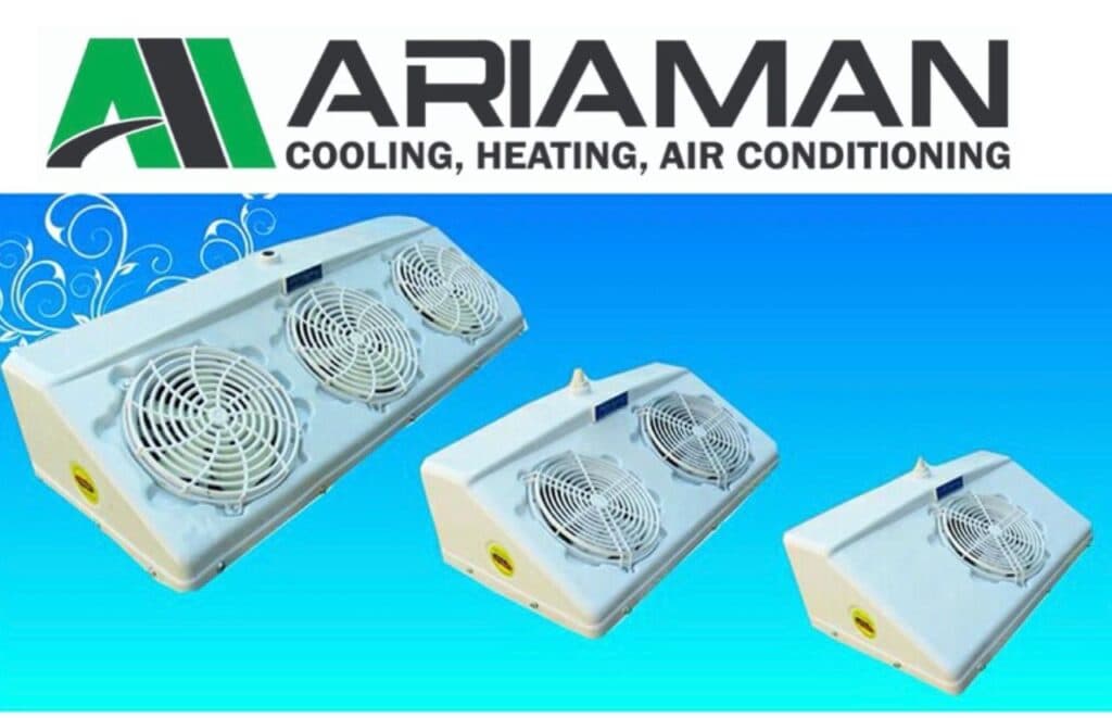 تولید اواپراتور یخچالی آریامن در تهران