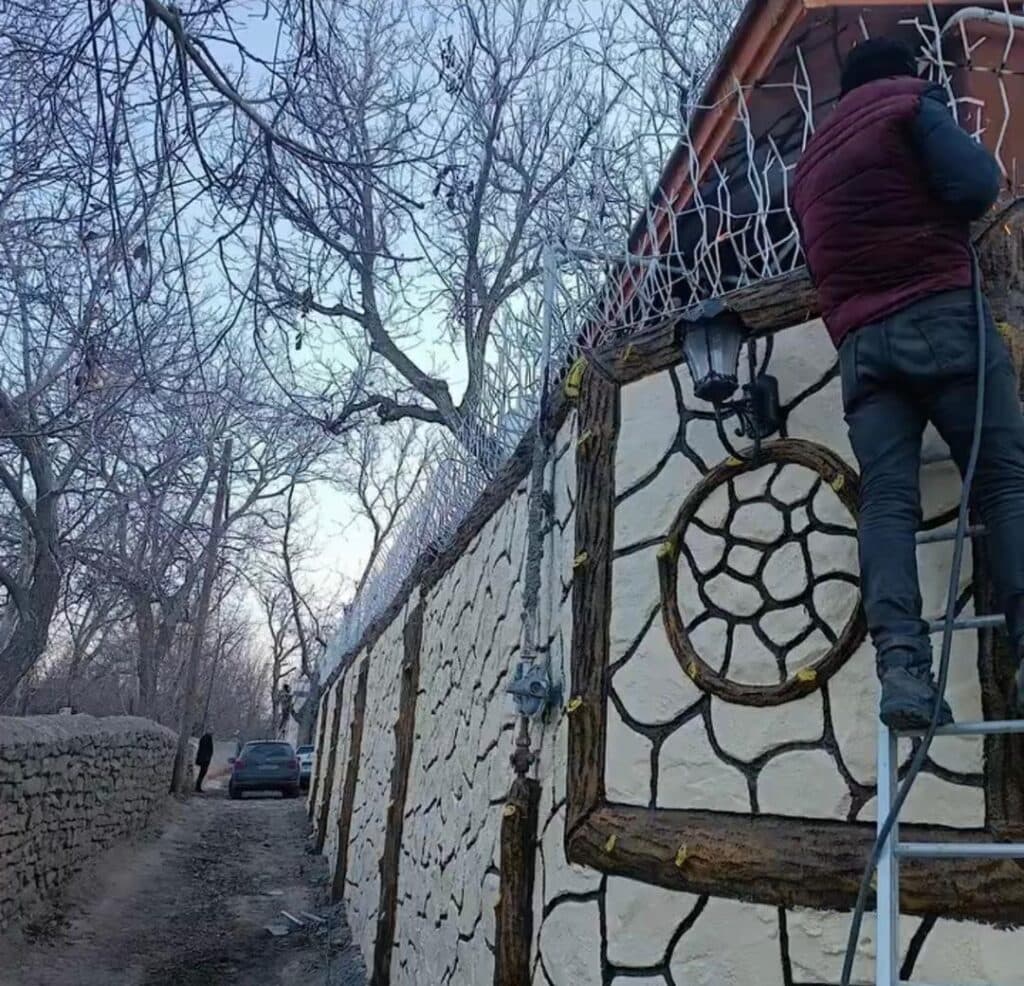 تولید نرده حفاظ شاخ گوزنی گرجی در کرمانشاه