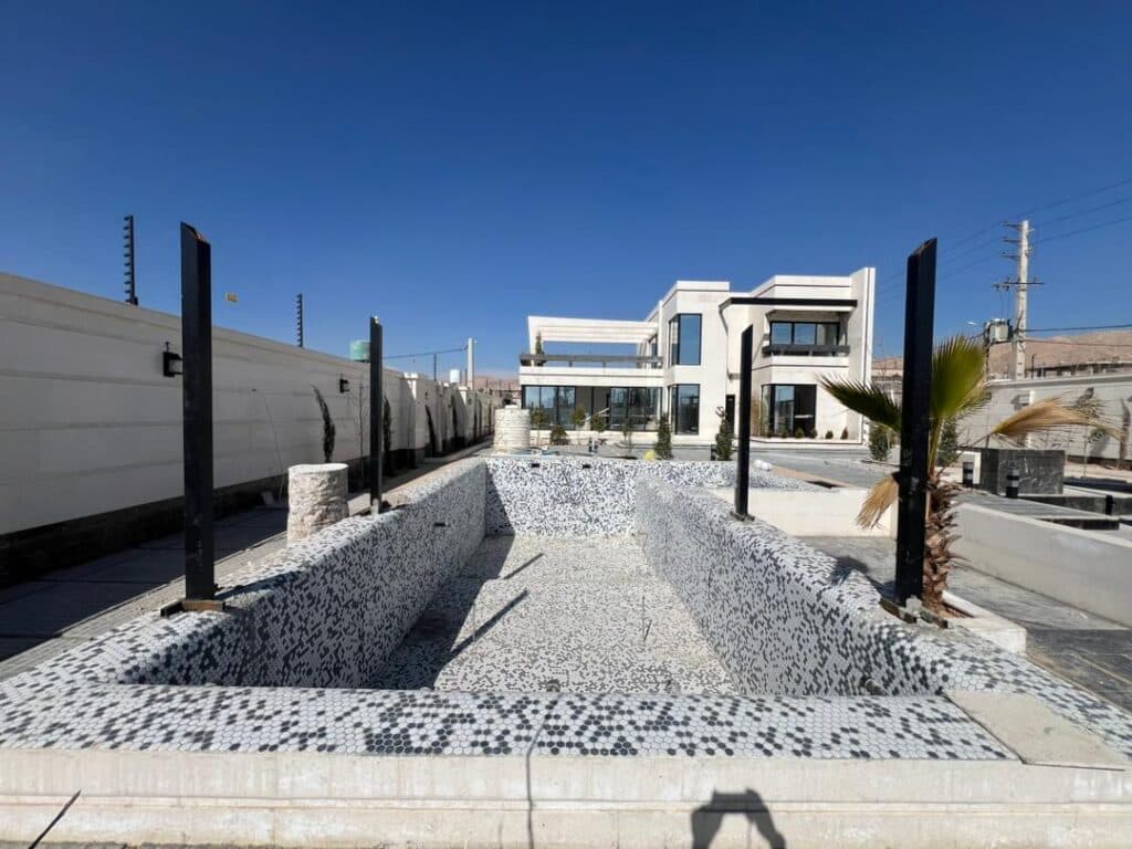 طراحی و ساخت استخر و سونا جکوزی شریان گستر لیماک در شیراز